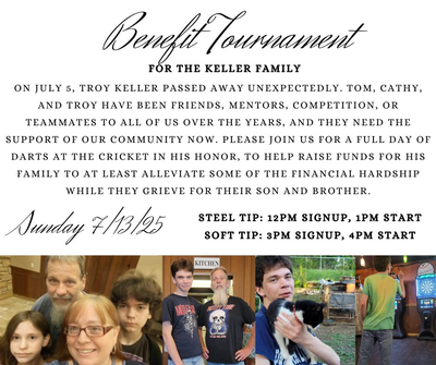 Event Flyer Thumbnail for Benefit Tournament for the Keller family