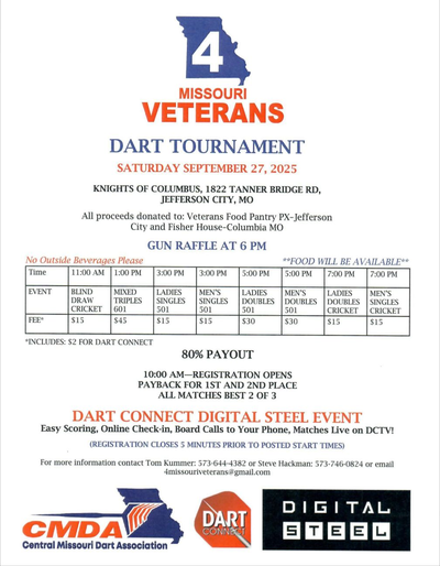 Event Flyer Thumbnail for 4 Missouri Veterans